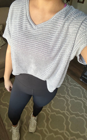 Mildred Top in Gray