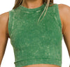 On the Go Top in Green