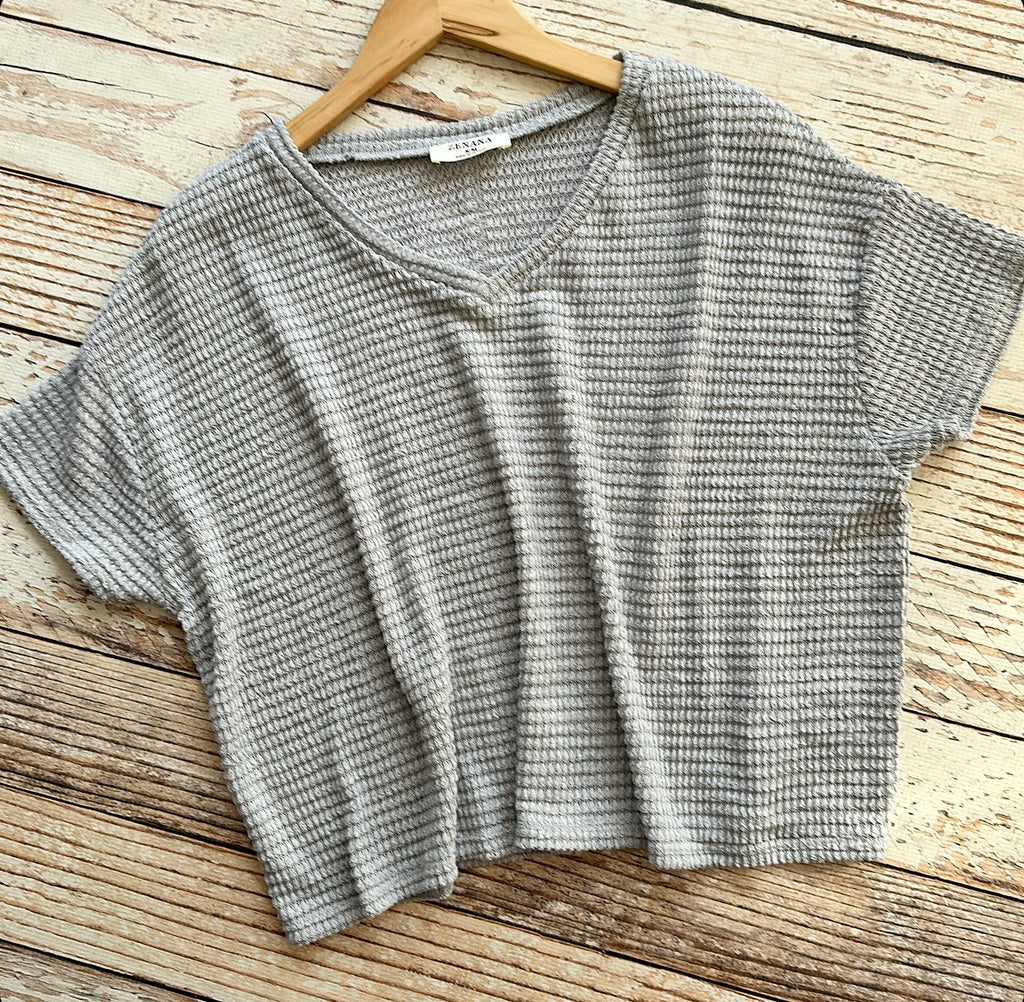 Mildred Top in Gray