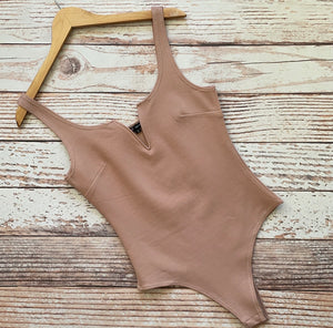 I’m All Yours Bodysuit in Nude