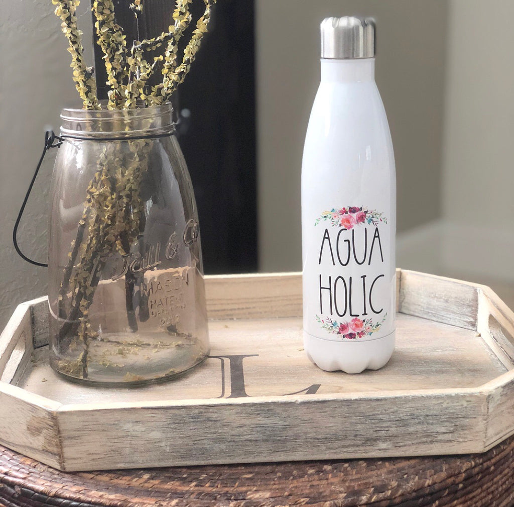 Agua-Holic Water Bottle