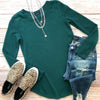 Totally True Thermal Top In Hunter Green