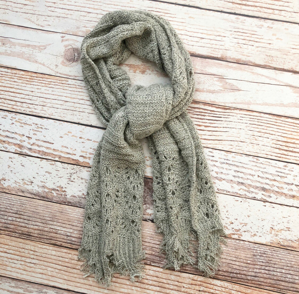 Timing Scarf In Oatmeal