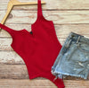 I’m All Yours Bodysuit in Red