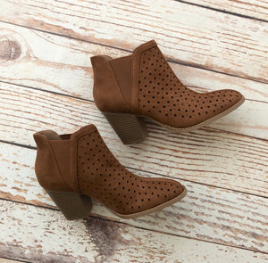 Cali Perforated Bootie