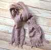 Timing Scarf In Mauve