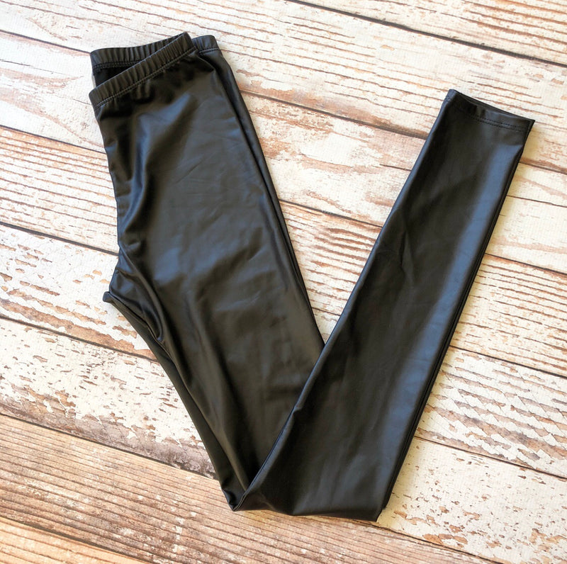 Forever Date Night Faux Leather Leggings