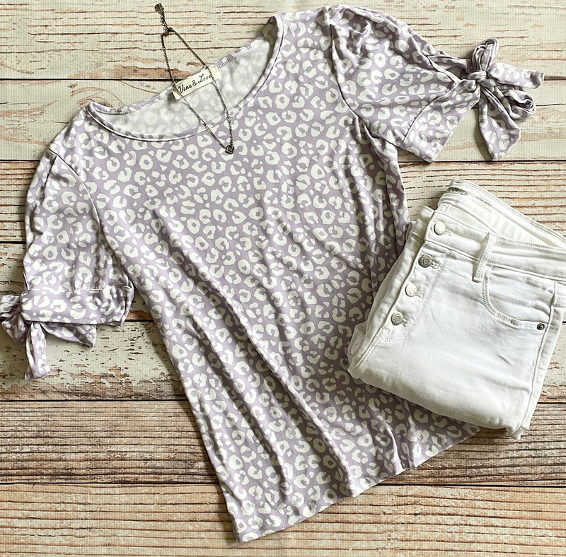 Into the Wild Top in Lavender